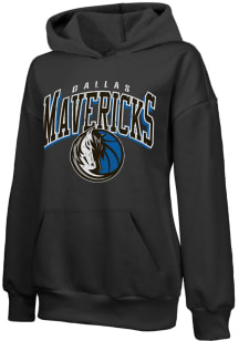 Dallas Mavericks Womens Black Empire Hooded Sweatshirt