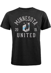 Minnesota United FC Black Ball Hog Short Sleeve Fashion T Shirt