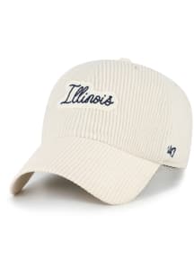 47 Illinois Fighting Illini Natural Rope Script Clean Up Womens Adjustable Hat