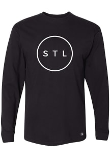 Arch Apparel St Louis Black Circle Tee Long Sleeve T Shirt