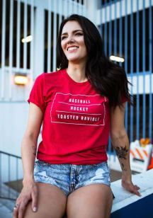 Arch Apparel St Louis Red Faves Short Sleeve Fashion T Shirt