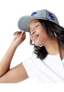 Gameday Social K-State Wildcats Denim Blue Statement Denim Womens Adjustable Hat