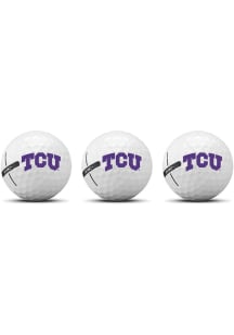 TCU Horned Frogs 3 Pack Golf Balls