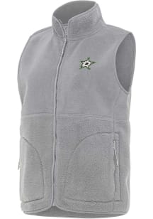 Antigua Dallas Stars Womens Grey Nostalgic Vest
