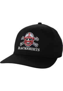 Nebraska Cornhuskers Black REMPA Youth Adjustable Hat