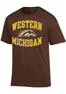 Champion Western Michigan Broncos Brown Cotton Short Sleeve T Shirt