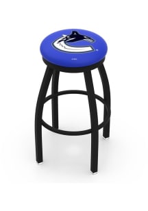 Vancouver Canucks Black Pub Stool - Black