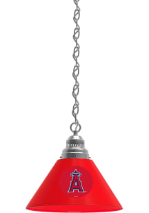 Los Angeles Angels Single Silver Billiard Lamp