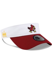 New Era Iowa State Cyclones Mens White Pivot Knit Adjustable Visor