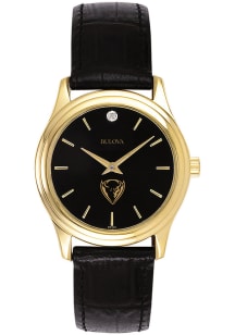 Bulova DePaul Blue Demons Leather Womens Watch