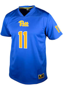 Nick James  Genuine Collective Pitt Panthers Blue Football NIL Football Jersey