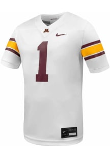Nike Minnesota Golden Gophers White Football Replica Game Football Jersey