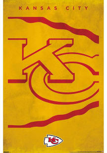 Kansas City Chiefs Logo 25 Unframed Poster