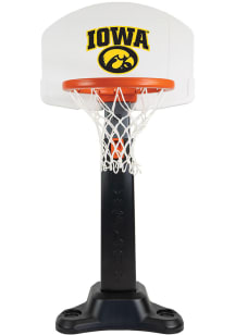 Iowa Hawkeyes Rookie Adjustable Basketball Set
