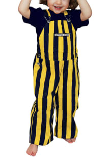 Game Bibs Navy Maize Toddler Navy Blue Striped Bib Overall Overalls