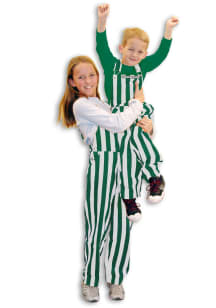 Game Bibs Green White Youth Green Striped Bib Overall Overalls