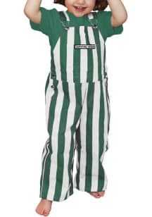 Game Bibs Green White Toddler Green Striped Bib Overall Overalls