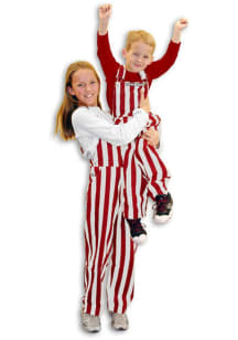 Game Bibs Maroon White Youth Maroon Striped Bib Overall Overalls