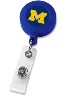 Michigan Wolverines Retractable Badge Holder
