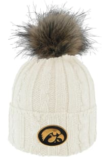 LogoFit Iowa Hawkeyes White Alps Womens Knit Hat