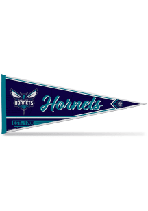 Charlotte Hornets Line Est. 12x30 Pennant - Purple