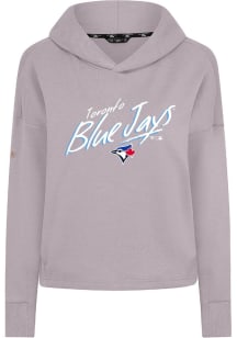 Levelwear Toronto Blue Jays Womens Grey Sweet Sizzle Hooded Sweatshirt