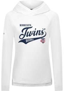 Levelwear Minnesota Twins Womens White Slender Glide Pullover
