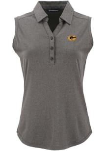 Cutter and Buck Grambling State Tigers Womens Black Forge Eco Polo Shirt