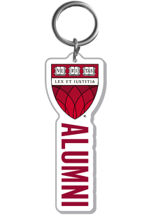 Harvard Crimson Acrylic Law School Keychain - Crimson