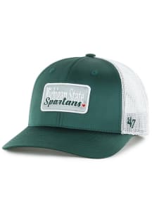 47 Michigan State Spartans Green With Love Trucker Womens Adjustable Hat