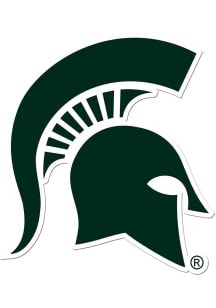 Michigan State Spartans 8 inch Auto Decal - Green