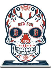 Boston Red Sox Skull Figurine
