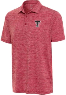 Antigua Texas Tech Red Raiders Mens Red Sprout Short Sleeve Polo