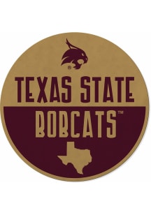 Texas State Bobcats Classic Sport Shape Pennant - Maroon