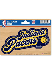 Indiana Pacers 4x6 Vintage Auto Decal - Navy Blue
