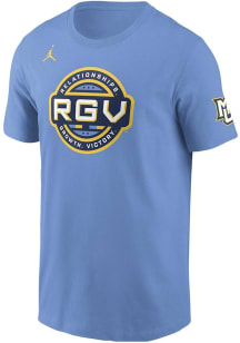 Nike Marquette Golden Eagles Blue RGV Shaka Smart Short Sleeve T Shirt