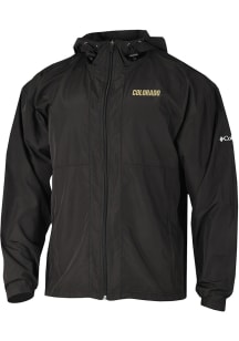 Columbia Colorado Buffaloes Mens Black Prodigy Light Weight Jacket