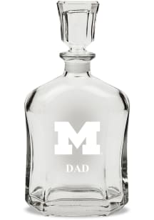 Michigan Wolverines Dad Whiskey Decanter Decanter