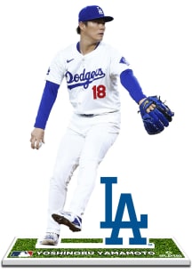 Los Angeles Dodgers Yoshinobu Yamamoto Player Standee Blue Desk Accessory