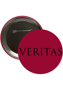 Harvard Crimson 3" Slogan Button - Maroon