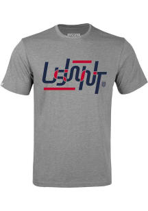 Levelwear USWNT Grey Richmond Abstract Short Sleeve T Shirt