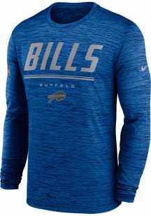 Nike Buffalo Bills Blue Sideline Long Sleeve T-Shirt