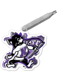 K-State Wildcats Justin Patton Logo Ornament - Purple