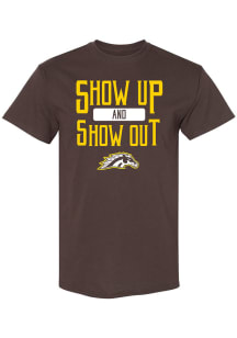 Western Michigan Broncos Brown Show Up Short Sleeve T Shirt