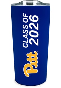 Pitt Panthers 18oz Class of 2026 Soft Touch Stainless Steel Tumbler - Blue