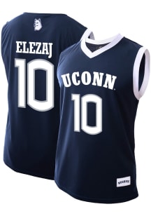 Rrezon Elezaj  Genuine Collective UConn Huskies Navy Blue NIL Jersey