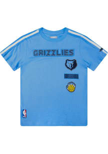 Pro Standard Memphis Grizzlies Boys Light Blue Retro Classics Short Sleeve Fashion Tee