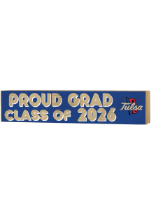 KH Sports Fan Tulsa Golden Hurricane Class of 2026 Block Sign - Blue