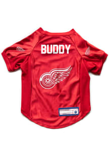 Detroit Red Wings Personalized Stretch Pet Jersey