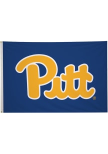 Pitt Panthers 4' x 6' Silk Screen Grommet Flag - Navy Blue